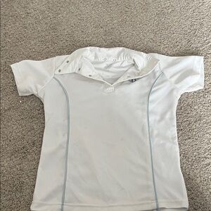 Stylish Kids' White Polo Shirt